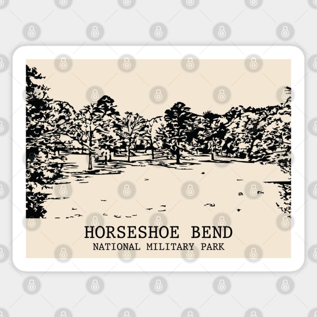 Horseshoe Bend National Military Park Sticker by Lakeric